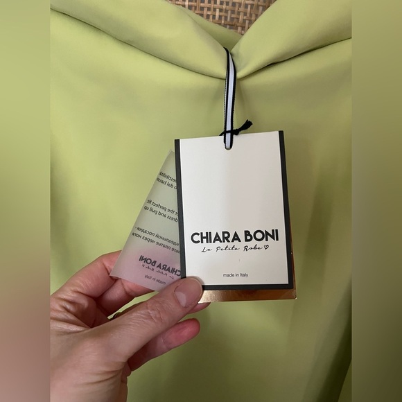 NWT Chiara Boni La Petite Robi BERIT avocado dress - Picture 3 of 10